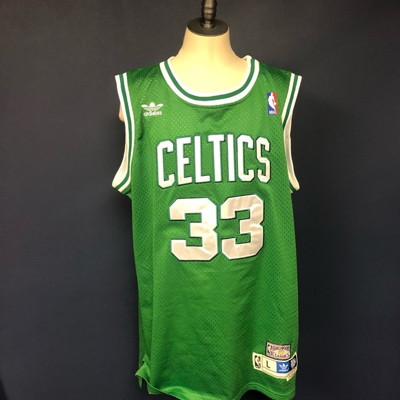 adidas Other - Adidas Boston Celtics Larry Bird basketball jersey